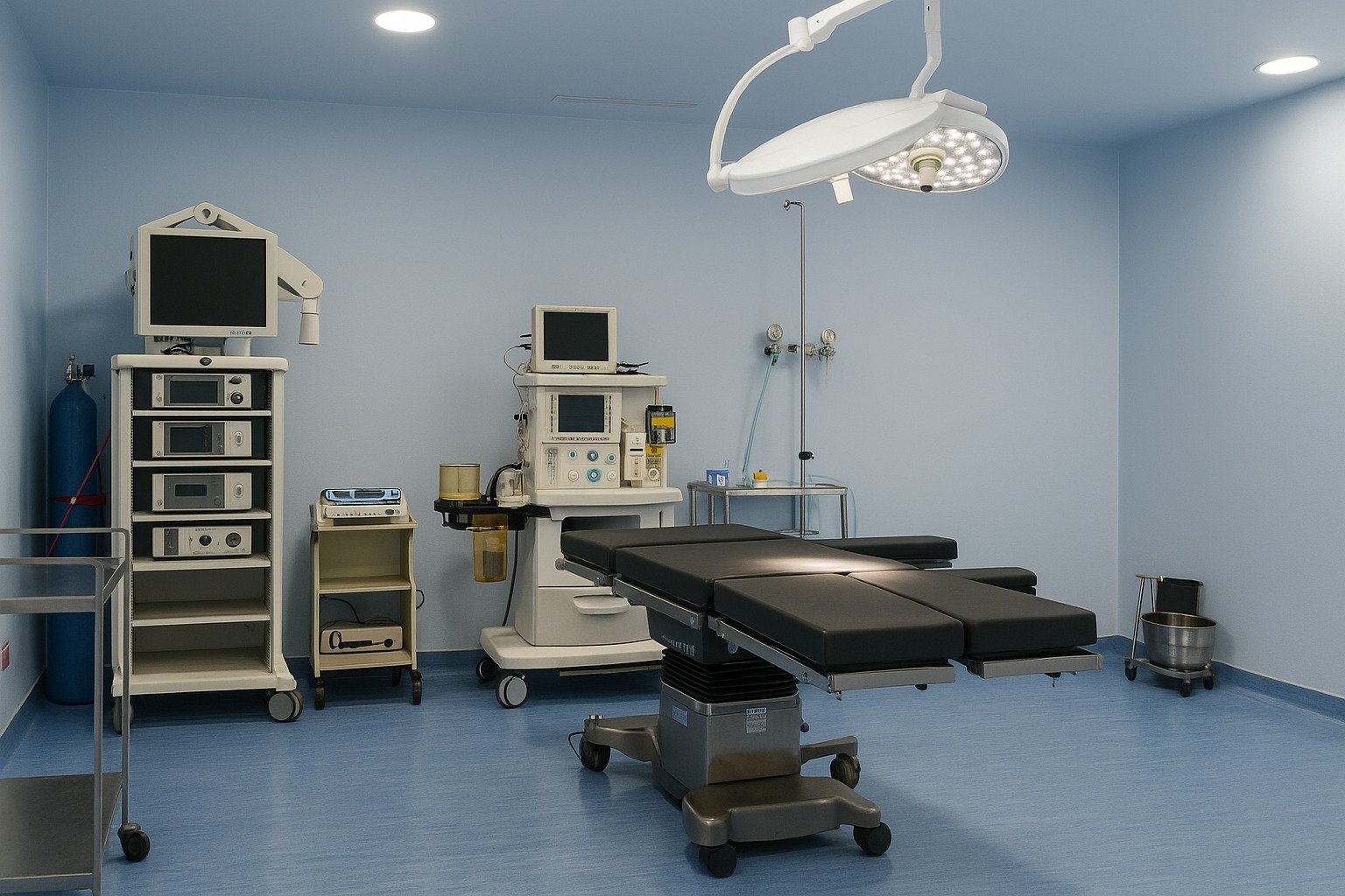 Quirófanos en hospital en Monterrey