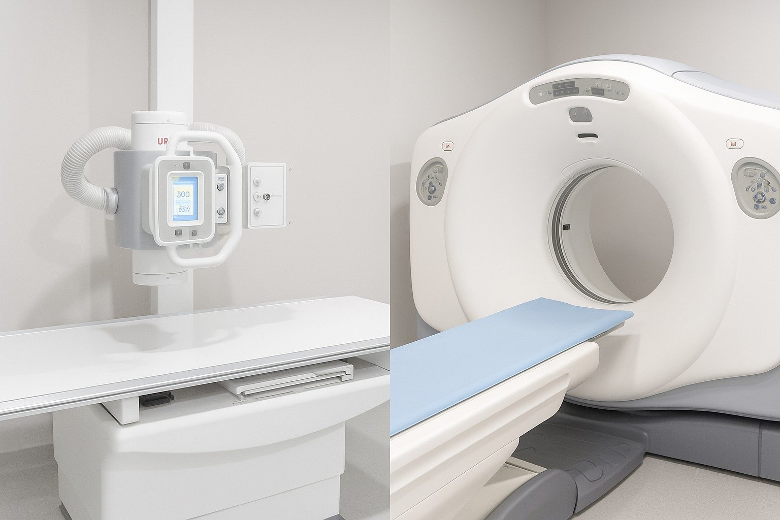 Tomografía y Resonancia Magnética